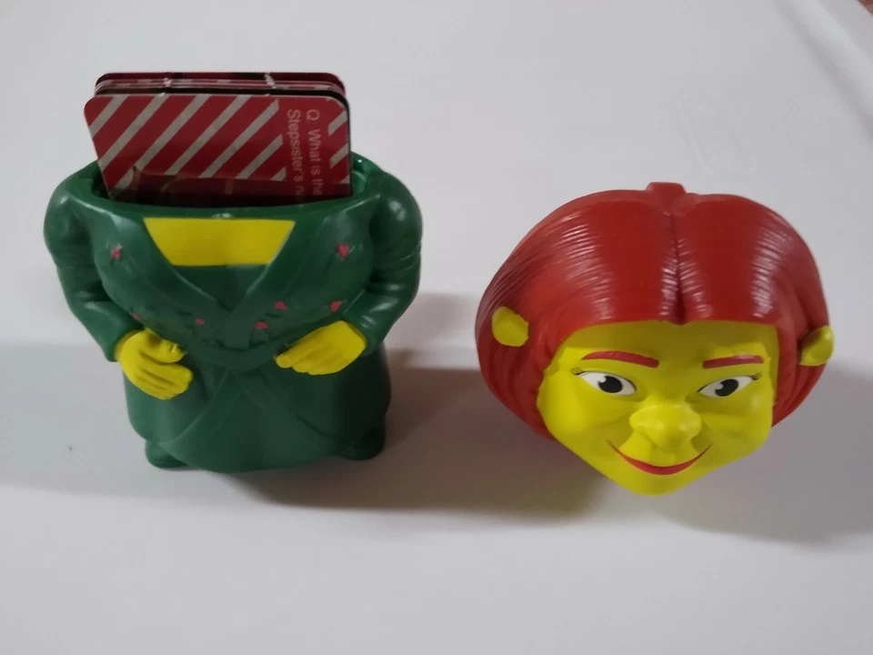 麦当劳快乐餐玩具迪士尼史莱克第三公主菲奥娜绿色食人魔沼泽 — 第 3/4 张图片