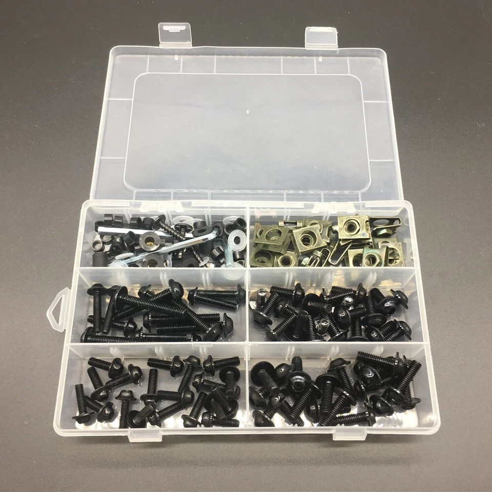 Fairing Screws Bolts Fastener Clips Kit Black Fit for Ducati All Models&Years - Image 3 of 4