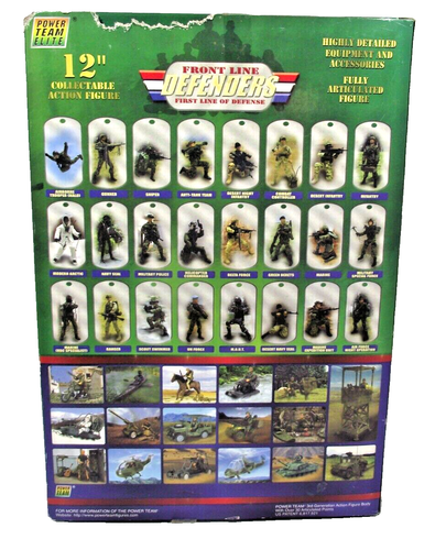 Front Line Defenders 12" Articulated Action Figure USMC Embassy Security - Bild 7 von 12