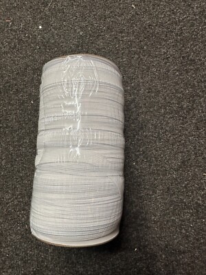 Angebot 300 Meter gute Qualität 12 mm 1/2 Zoll gestrickte elastische Rolle weiß günstigste