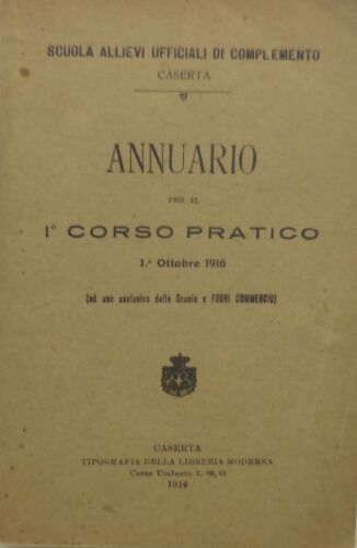 V0695 LIBRO ANNUARIO DEL 1916 - Foto 1 di 1