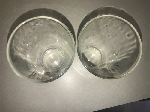 LOT of 2 Bacardi O 0 Rum Glass Pint Bat Logo 0103B - Picture 4 of 5