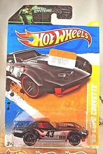 2011 Hot Wheels 4 New Models 4/50 '69 COPO CORVETTE Black Variant w/Black Pr5Sp