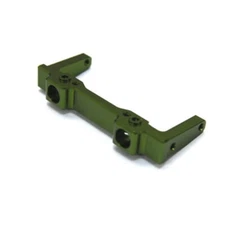 STRC STA80125FG Aluminum Front Bumper Mount Green : SCX10 Jeep Wrangler