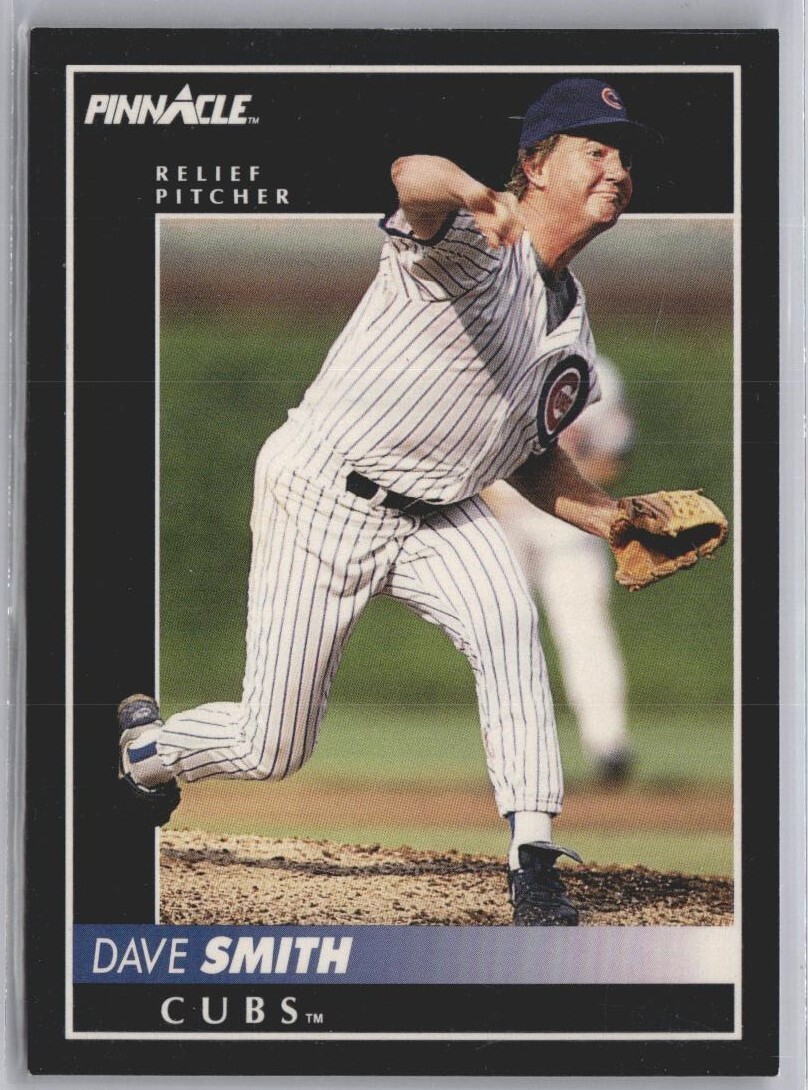 1992 Pinnacle Baseball Card #94 Dave Smith