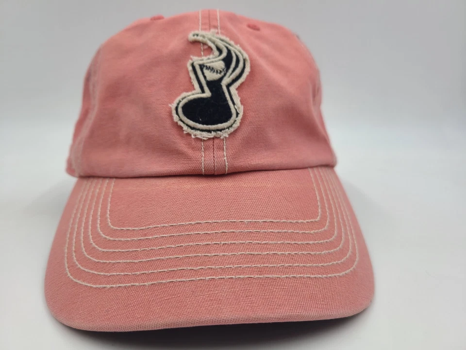 Nashville Sounds 47 Brand Strapback Adjustable Hat Cap MiLB Baseball Pink Salmon - Image 2 of 4