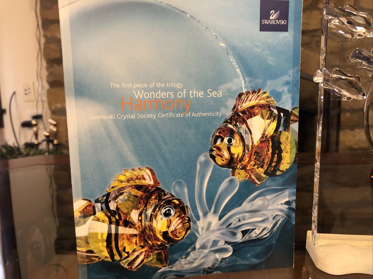 SWAROVSKI SCS 2005 WONDERS OF THE SEA HARMONY RETIRED 657120 BNIB
