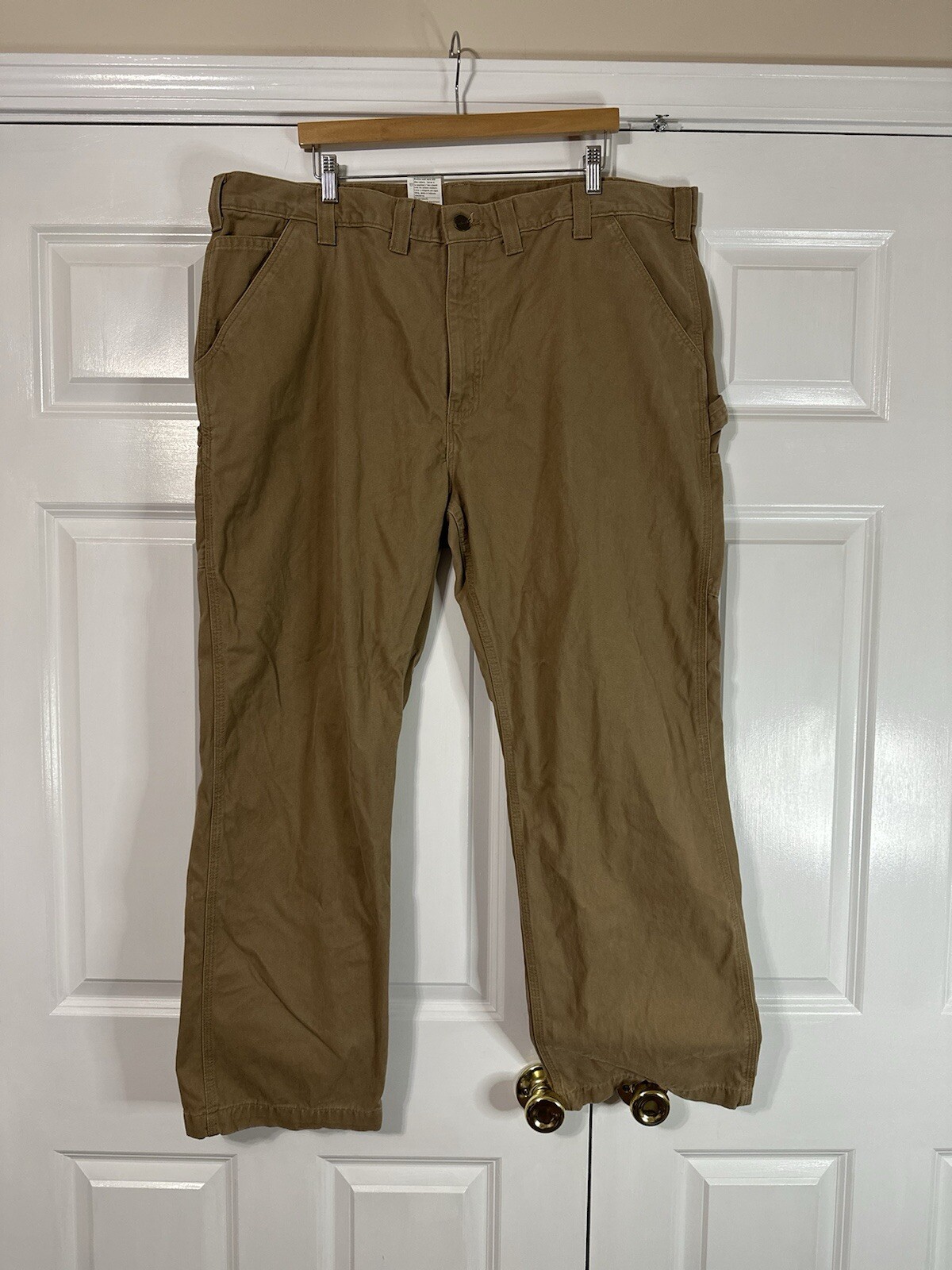 Men’s Carhartt big and tall 44x 30 relaxed fit dungaree utility pants  