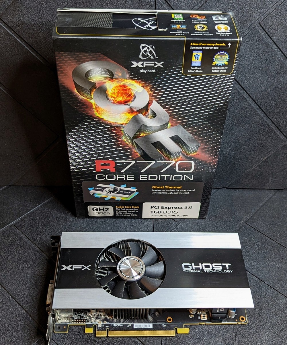 R7800 Series Xfx R7000 Series Ghost Hd 7700 Series Radeon Xfx 7770