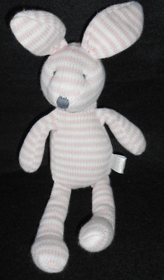ZARA HOME  STRICKHASE  HASE ROSA GESTREIFT  KUSCHELTIER