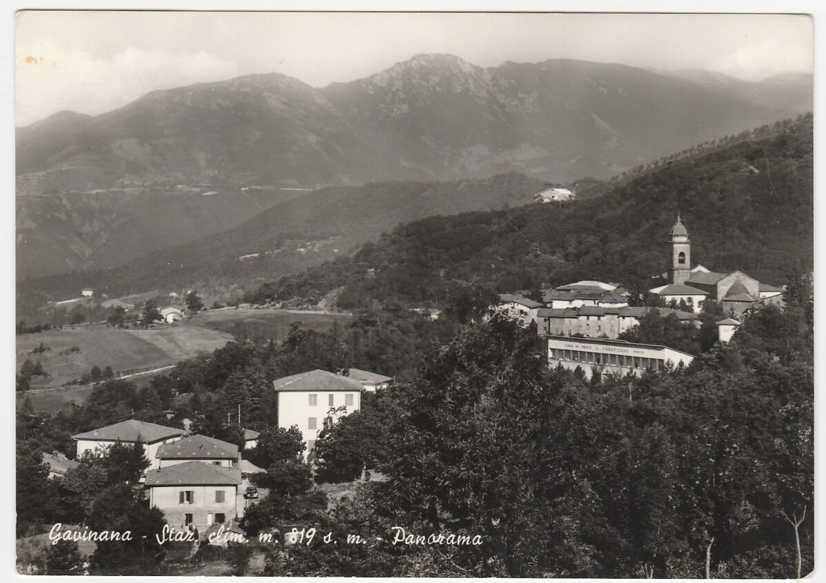 GAVINANA - PISTOIA - PANORAMA - VIAGG. 1965 -16722-