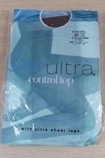 Silkies Ultra Control Top Large Taupe #030305 Pantyhose NEW in Packaging UNUSED