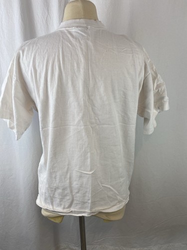 VINTAGE Perth Sailboat T-Shirt Australia Mens L Single Stitch 80s/90s Cotton - Picture 7 of 11