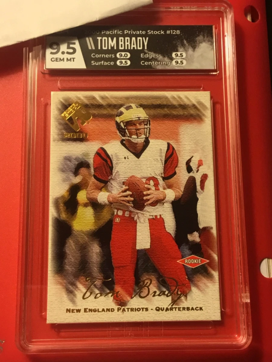 2000 Pacific Private Stock Tom Brady #128 for sale | eBay