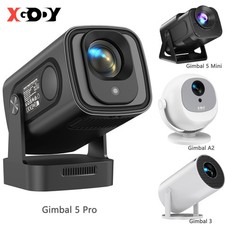 XGODY Mini Proiettore 4K UHD Home Cinema Proiettore Android 5G WiFi Bluetooth 18000Lumen