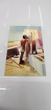 Postcard egyptian writing pictographic