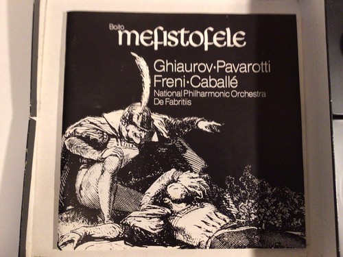 Boito: Mefistofele Guiaurov Pavarotti Freni Caballe 2 Cassette Box Set LDR573010 - Picture 5 of 6