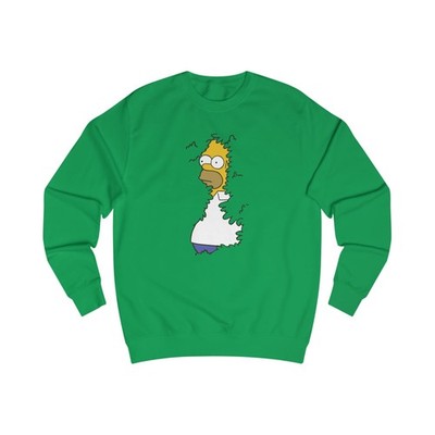 Homer Simpson Bushes Meme Sweatshirt Gift Simpsons 20 Colors Ugly Sweater