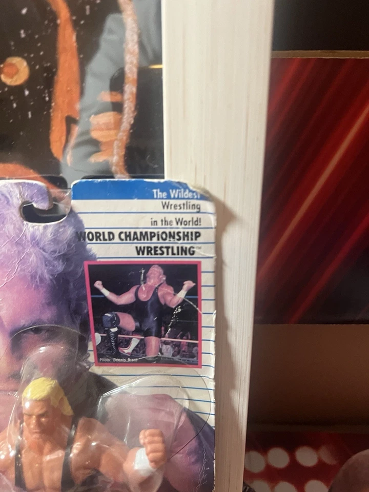 Figura de lucha libre vintage Galoob 1990 WCW SID VICIOUS Foto 4 de 4