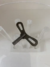 Detex Guardsman winding key steel grandfather mantle clock 2 “ original part