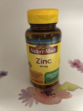 Zinc, 30 mg, 100 Tablets-Free Shipping