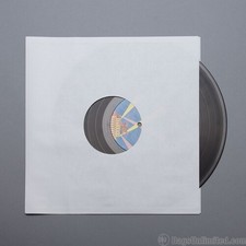 Bags Unlimited S12WR - 12 Inch LP Inner Sleeve - Center Hole - 100 Cnt (White) [