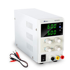 60V 5A DC Power Supply Variable, Adjustable Bench Lab Power Supply with 3-Bit LE