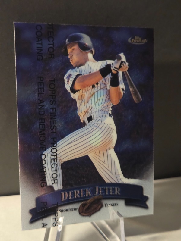 1998 Topps Finest Derek Jeter #92 FOIL w/ Coating