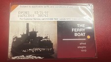 1999 NYC Ferry Boat MTA Metrocard New