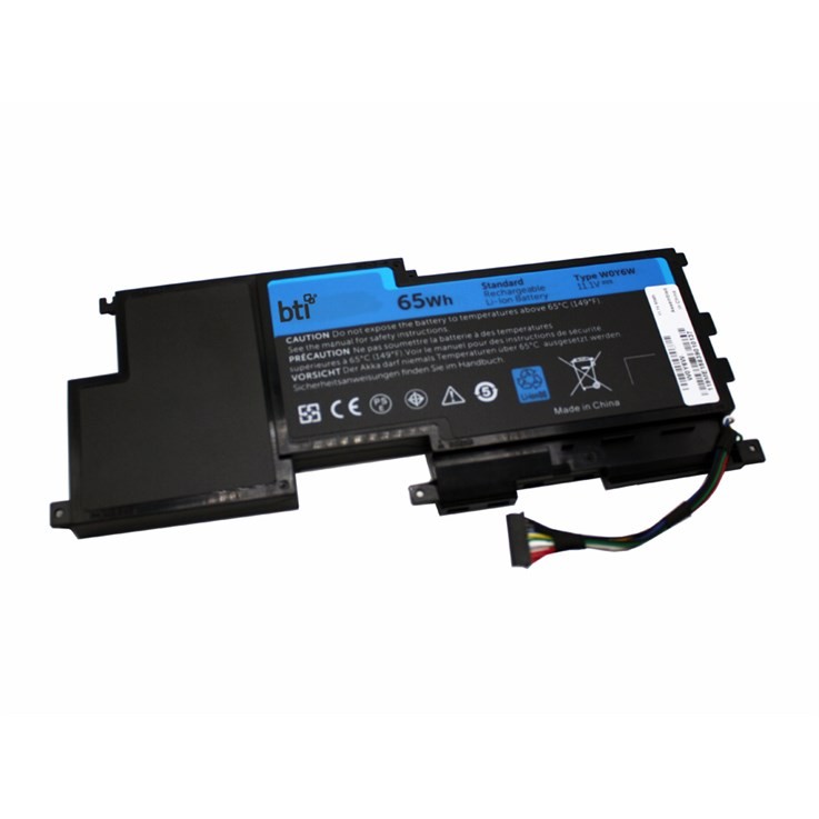 BTI 65Wh 9 cell T1G6P compatible battery for DELL XPS 15 L521X