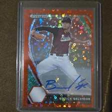 Panini 2021 Prizm Draft Picks Brock Selvidge Autograph #PDP92 Serial /99