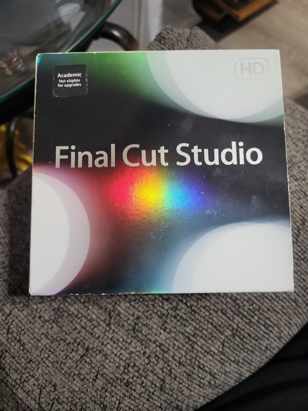 Apple Final Cut Studio HD Retail MB647Z/A Final Cut   Complete Box Manuals