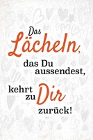 Holzschild 18X12 Cm Das LäCheln Kommt ZurüCk Deko Geschenk Holz Schild