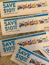 7 Save $10 On Any ONE Similac Product Coupons $70 Total Savings For Baby Formula