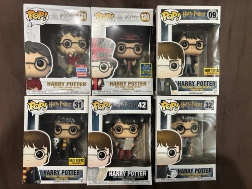 Harry Potter Funko Pop Lot Of 6 Items