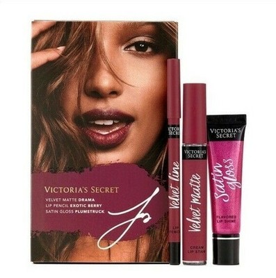 Victoria's Secret Velvet Matte Drama Jasmine's Lip Kit