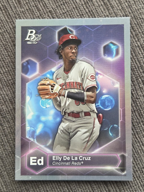 2022 Bowman Platinum - Precious Elements Elly De La Cruz #PE-16 (RC)