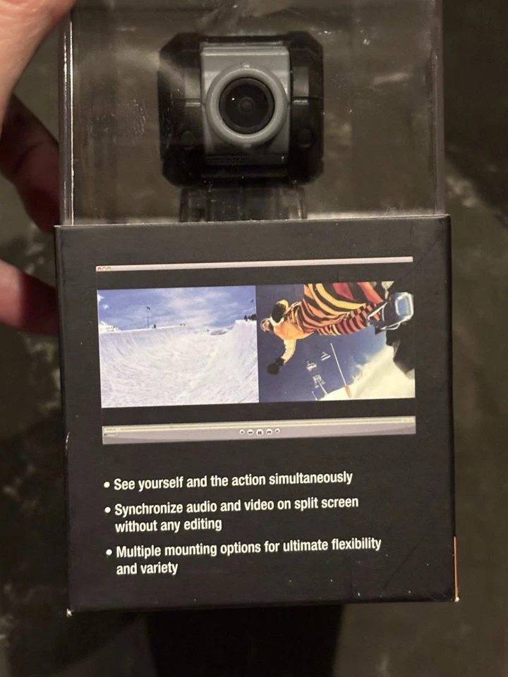 Câmera de vídeo de ação Oregon Scientific ATC Chameleon lente dupla - Imagem 4 de 4