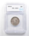 1918-S Standing Liberty Quarter VG10 ICG *4435