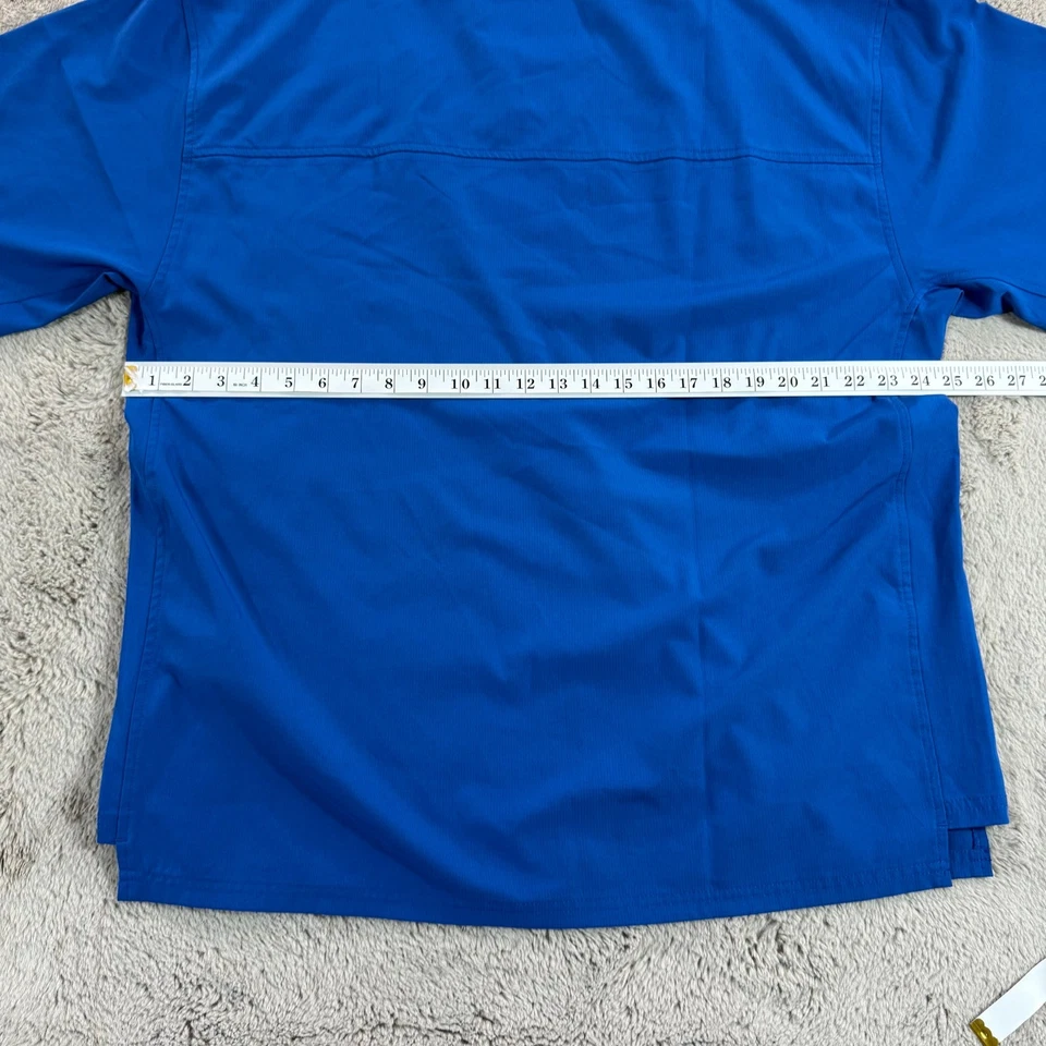 Skechers Barco Unisex 2XL Scrub Top RN Job Royal Blue Medical Uniform - Image 4 of 4