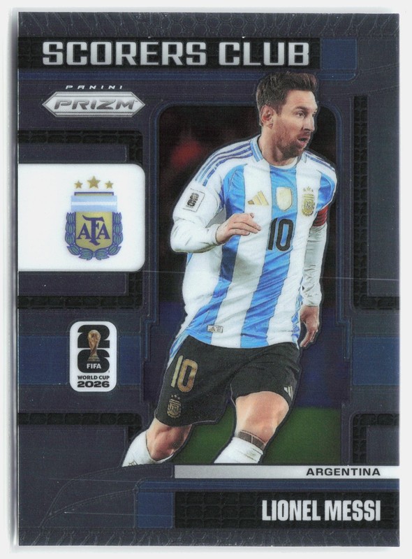 2026 Panini Prizm FIFA World Cup #15 Lionel Messi Scorers Club