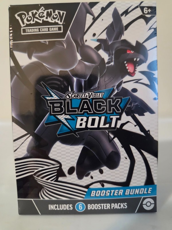 Pokemon TCG Scarlet & Violet Black Bolt Booster Bundle Brand New Factory Sealed
