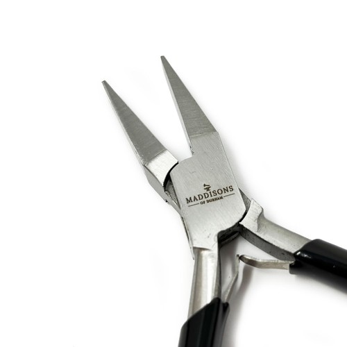 Flat Nose Pliers Smooth Jaws 130mm Jewellers Jewellery Plier Wire Craft Tool - Picture 3 of 3