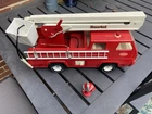 Vintage 70's TONKA Snorkel Bucket Fire Truck with Original Hose, ladder, Hydrant