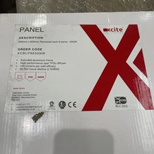 Xcite Recessed Backlit Ceiling LED Panel 600x600mm 30W 4000k Commercial Lighting