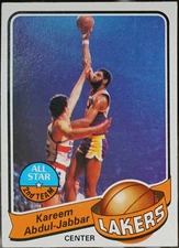 1979-80 Topps Basketball Kareem Abdul-Jabbar #10 VG