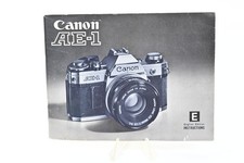 Vintage Canon AE-1 - Camera Instruction Book Manual