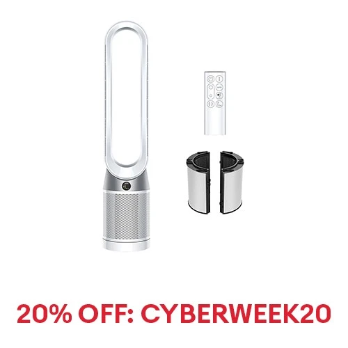 Dyson Purifier Cool™ TP7C Purifying Tower Fan | White/Silver | Refurbished
