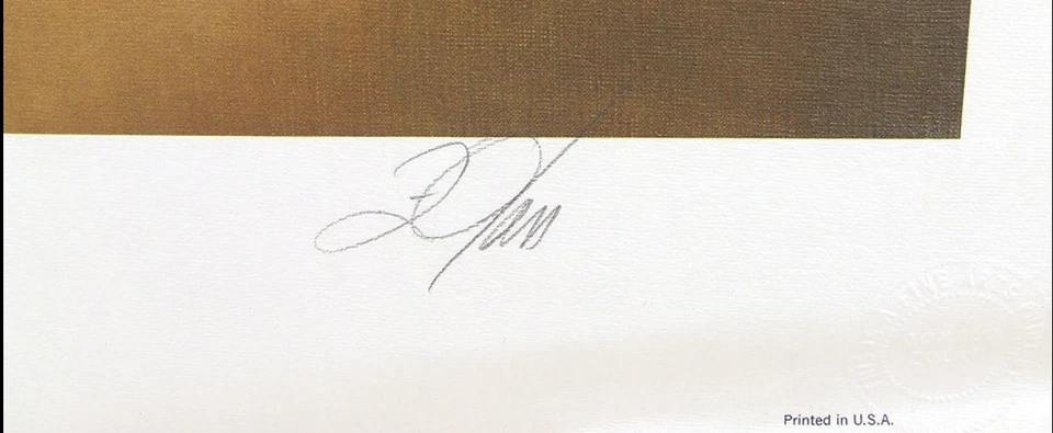 ARTE LITOGRÁFICO #741 DE COLECCIÓN FANTASÍA Y COLAS DE HADAS DONALD ZOLAN 27X22 FIRMADO A MANO Foto 3 de 4