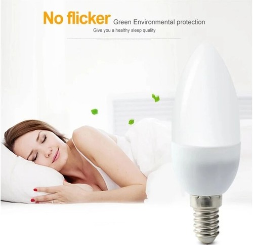 LED Candle Small Screw E14 Bulbs 3W 5W Bayonet B22 B15 Screw E27 Daylight - Picture 7 of 13